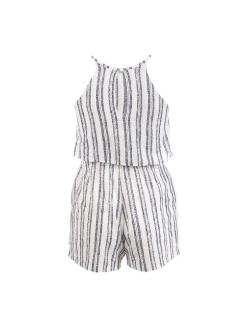 Mono corto a rayas para niña Teddy Smith Cavana - Kiabi