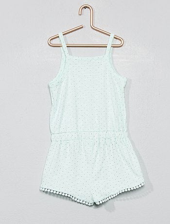 Mono corto con adorno de pompones - Kiabi