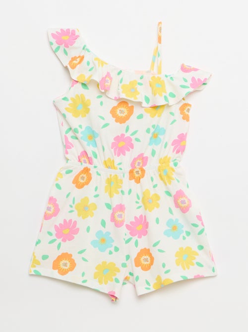 Mono corto con cuello asimétrico - Kiabi