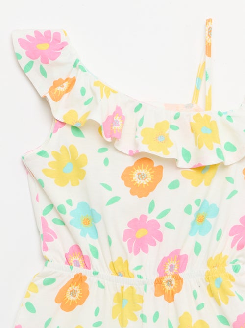 Mono corto con cuello asimétrico - Kiabi