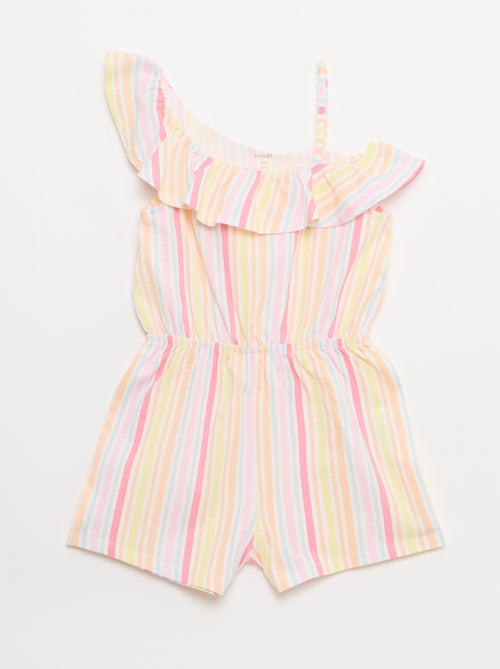 Mono corto con cuello asimétrico - Kiabi