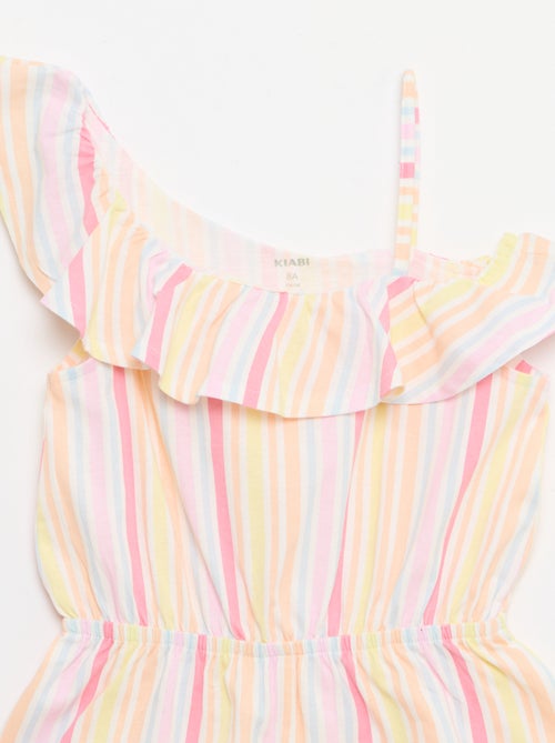 Mono corto con cuello asimétrico - Kiabi