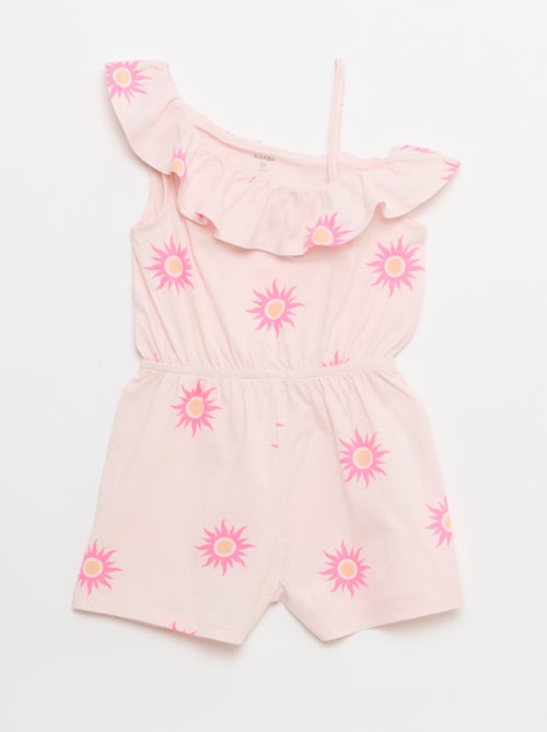 Mono corto con cuello asimétrico - Kiabi