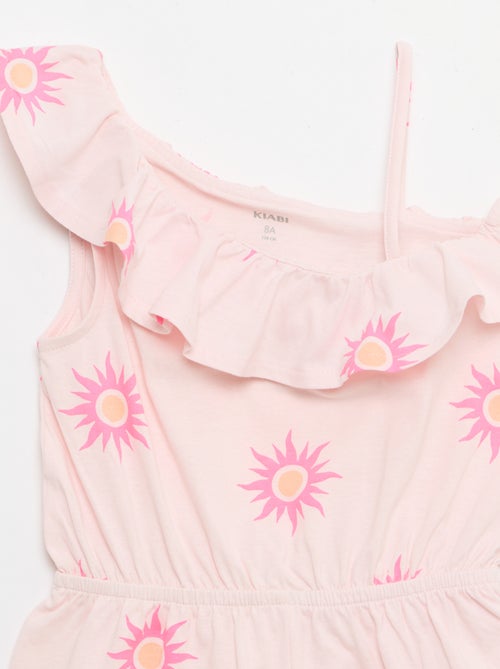 Mono corto con cuello asimétrico - Kiabi