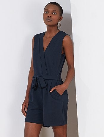 Mono corto con escote cruzado 'JDY' - Kiabi