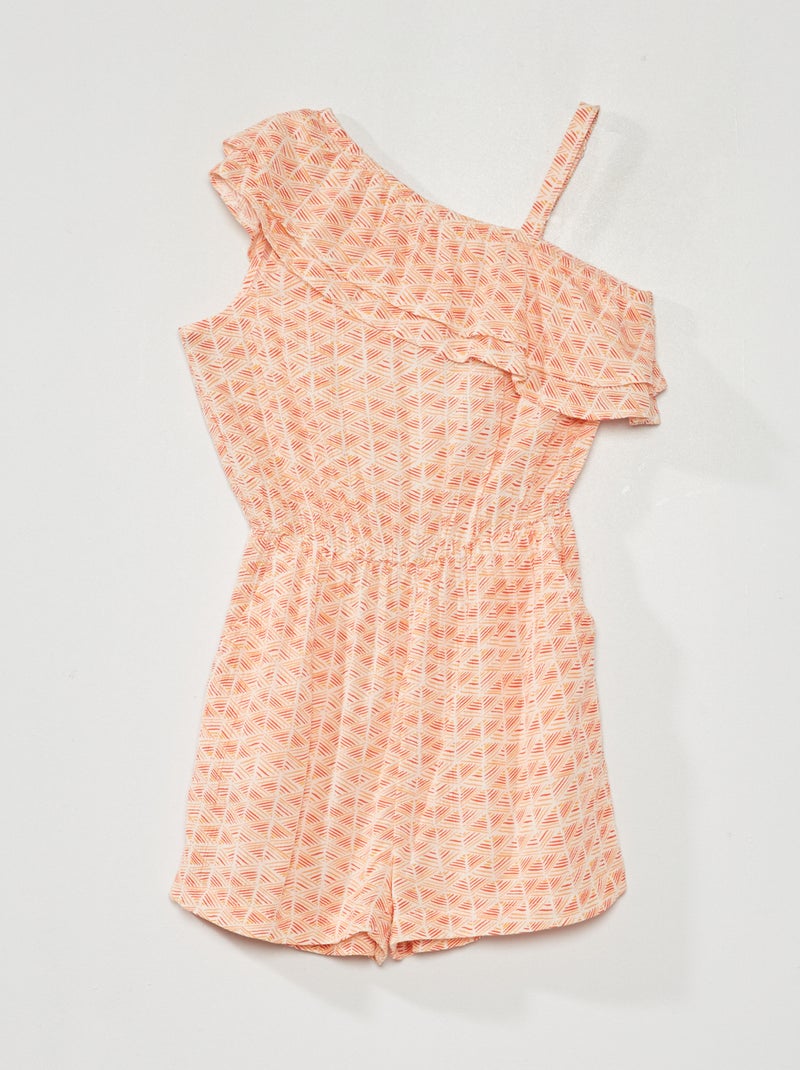 Mono corto con estampado BLANCO - Kiabi