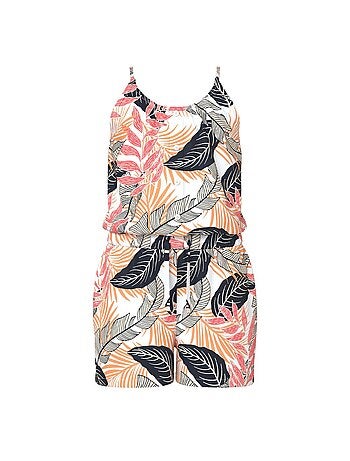 Mono corto de flores para niña Name It