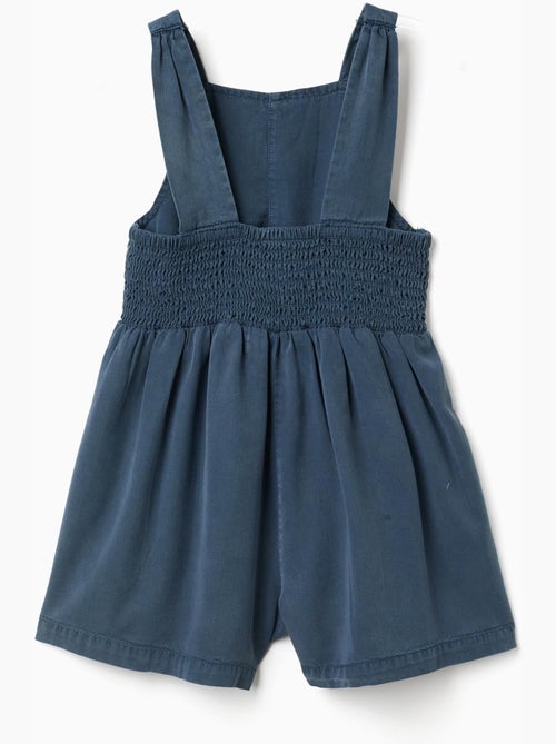 Mono corto de lyocell sin mangas y con aberturas - Kiabi