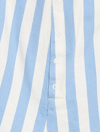 Mono corto en twill con tirantes