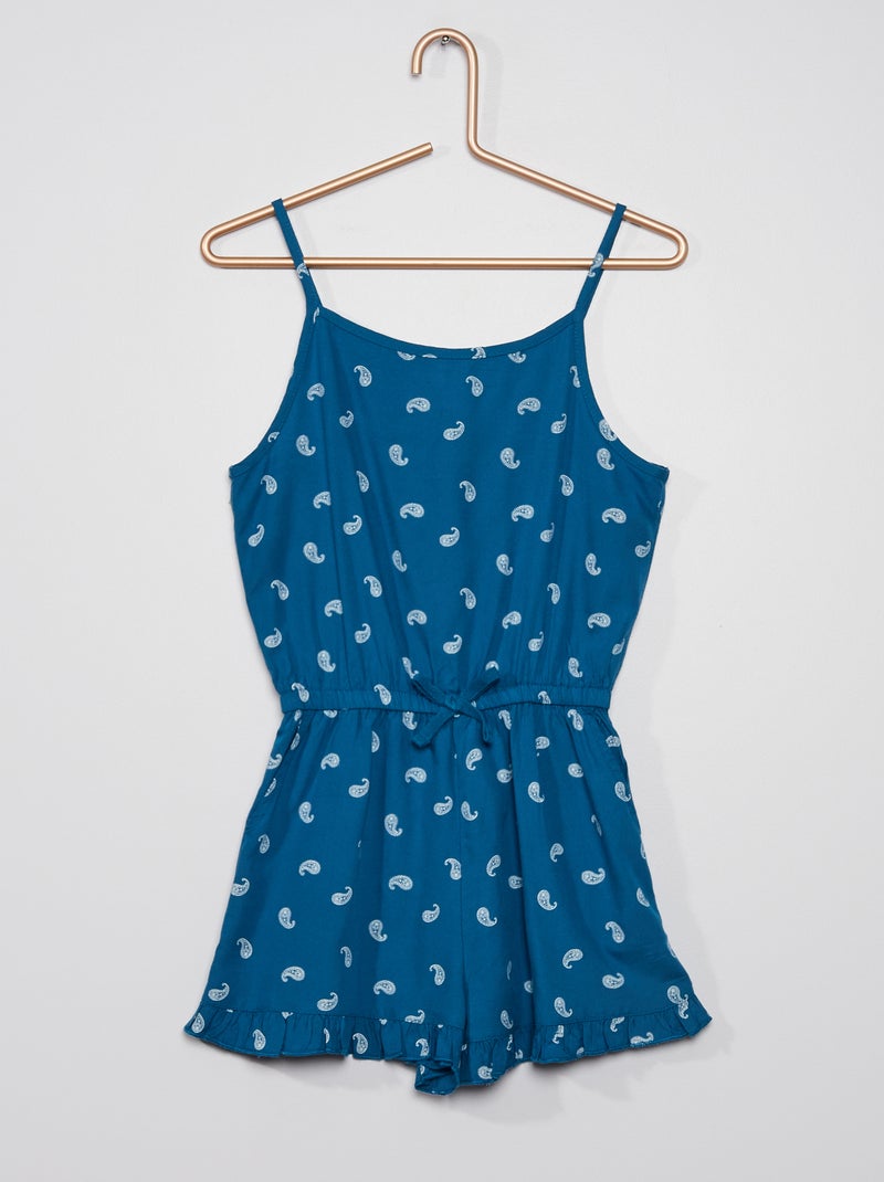 Mono corto estampado AZUL - Kiabi