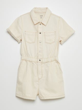 Mono corto vaquero - undyed