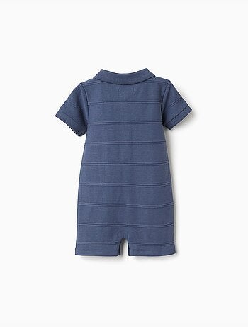 Mono de algodón con líneas en relieve B&S