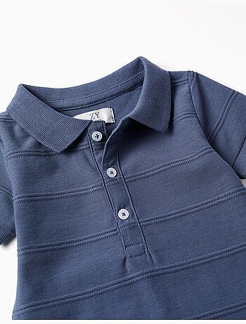 Mono de algodón con líneas en relieve B&S