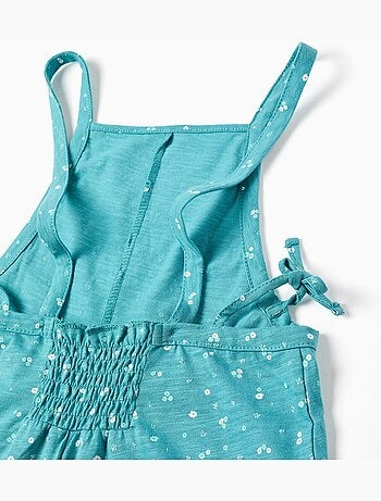 Mono de algodón con motivo floral