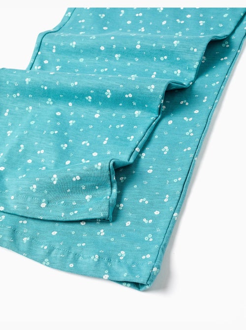 Mono de algodón con motivo floral - Kiabi