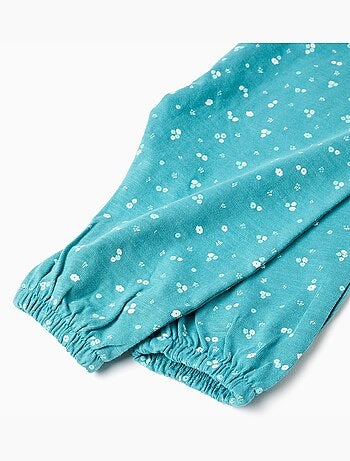 Mono de algodón con motivo floral