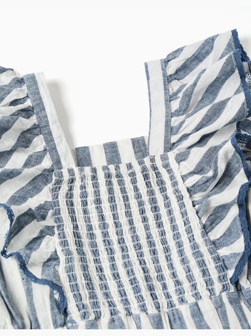 Mono de algodón y lino a rayas You&Me - Kiabi