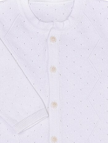 Mono de bebé en punto de algodón orgánico, confort y estilo - Kitikate