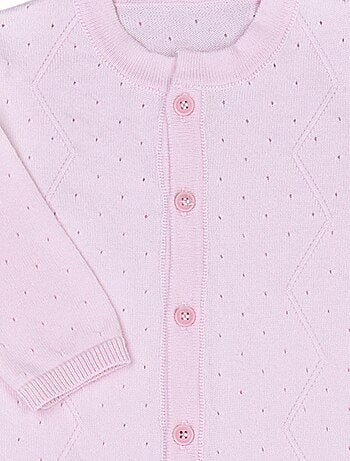 Mono de bebé en punto de algodón orgánico, confort y estilo - Kitikate