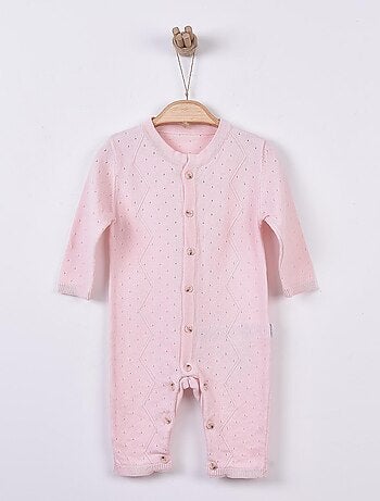 Mono de bebé en punto de algodón orgánico, confort y estilo - Kitikate