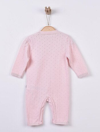 Mono de bebé en punto de algodón orgánico, confort y estilo - Kitikate