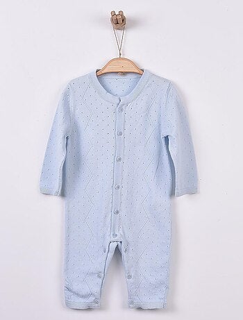 Mono de bebé en punto de algodón orgánico, confort y estilo | Kitikate