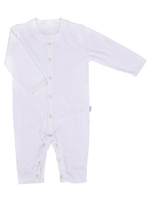 Mono de bebé en punto de algodón orgánico, confort y estilo | Kitikate - Kiabi