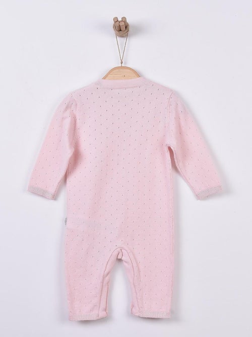 Mono de bebé en punto de algodón orgánico, confort y estilo | Kitikate - Kiabi