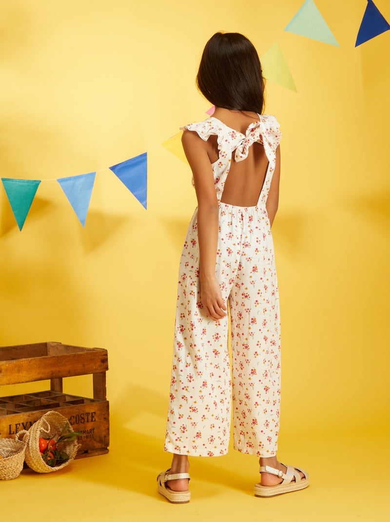 Mono de 'flores' BLANCO - Kiabi