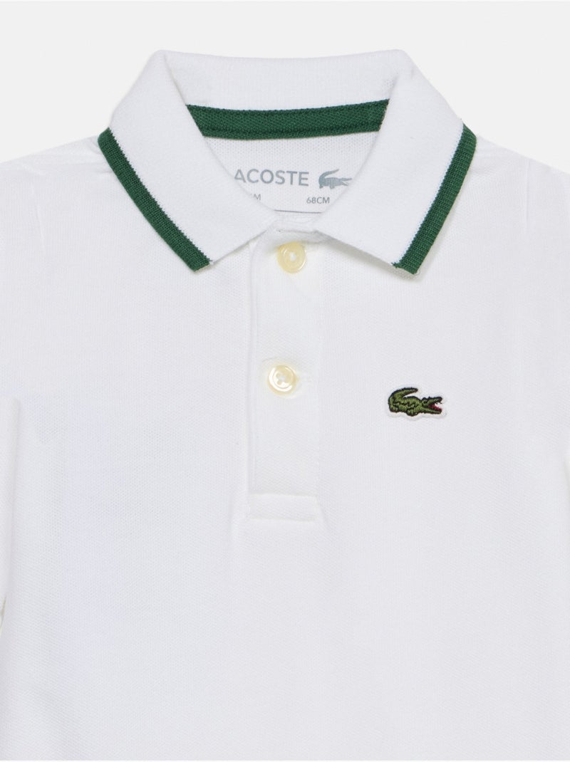 Mono de manga larga - lacoste Blanco - Kiabi