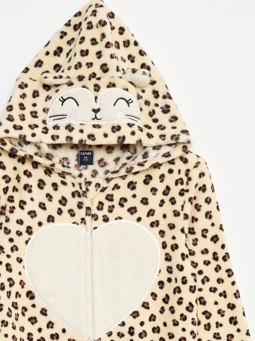 Mono de noche con capucha animada - Kiabi