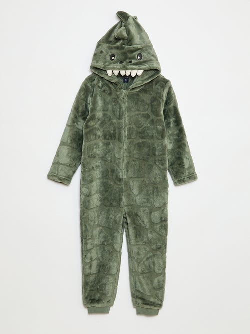 Mono de noche con capucha animada - Kiabi