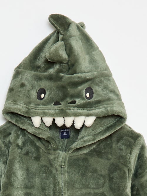 Mono de noche con capucha animada - Kiabi