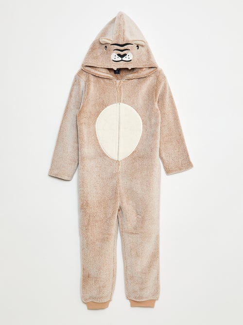 Mono de noche con capucha animada - Kiabi