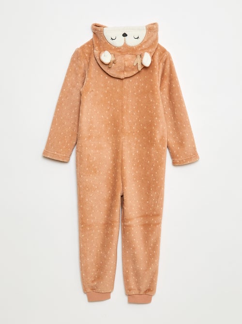 Mono de noche con capucha animada - Kiabi