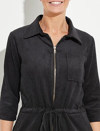 Mono de pana de cintura ancha - Afibel