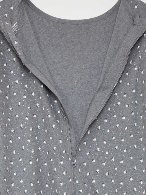 Mono de pijama con cierre de cremallera - So Easy - Kiabi