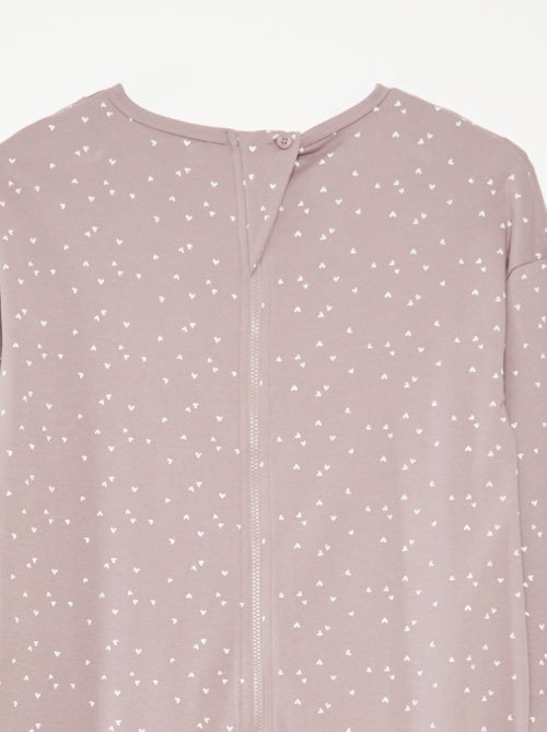 Mono de pijama con cierre de cremallera - So Easy - Kiabi