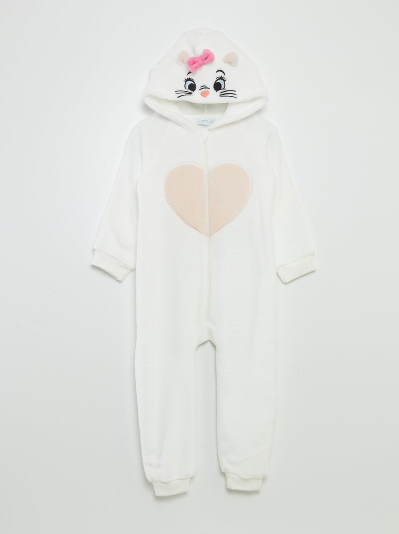 Mono de pijama de tejido polar 'Marie' BLANCO - Kiabi