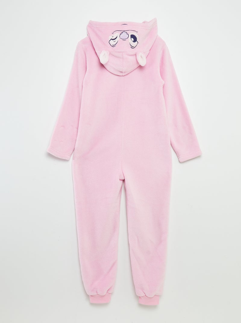 Mono de pijama de tejido polar 'Stitch' ROSA - Kiabi
