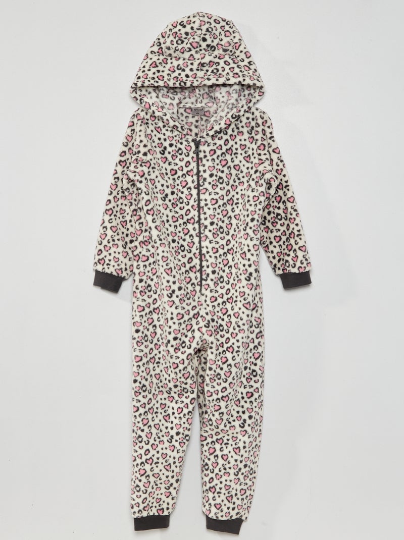 Mono de pijama 'gato' BEIGE - Kiabi