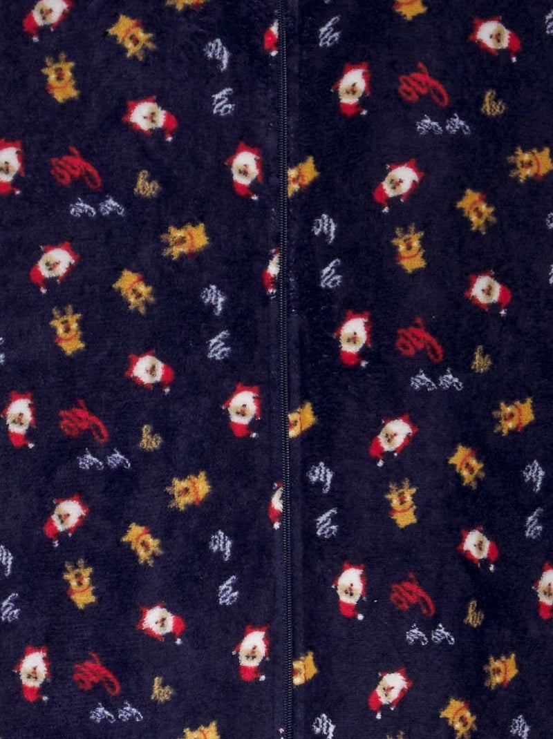 Mono de pijama 'Papá Noel' AZUL - Kiabi