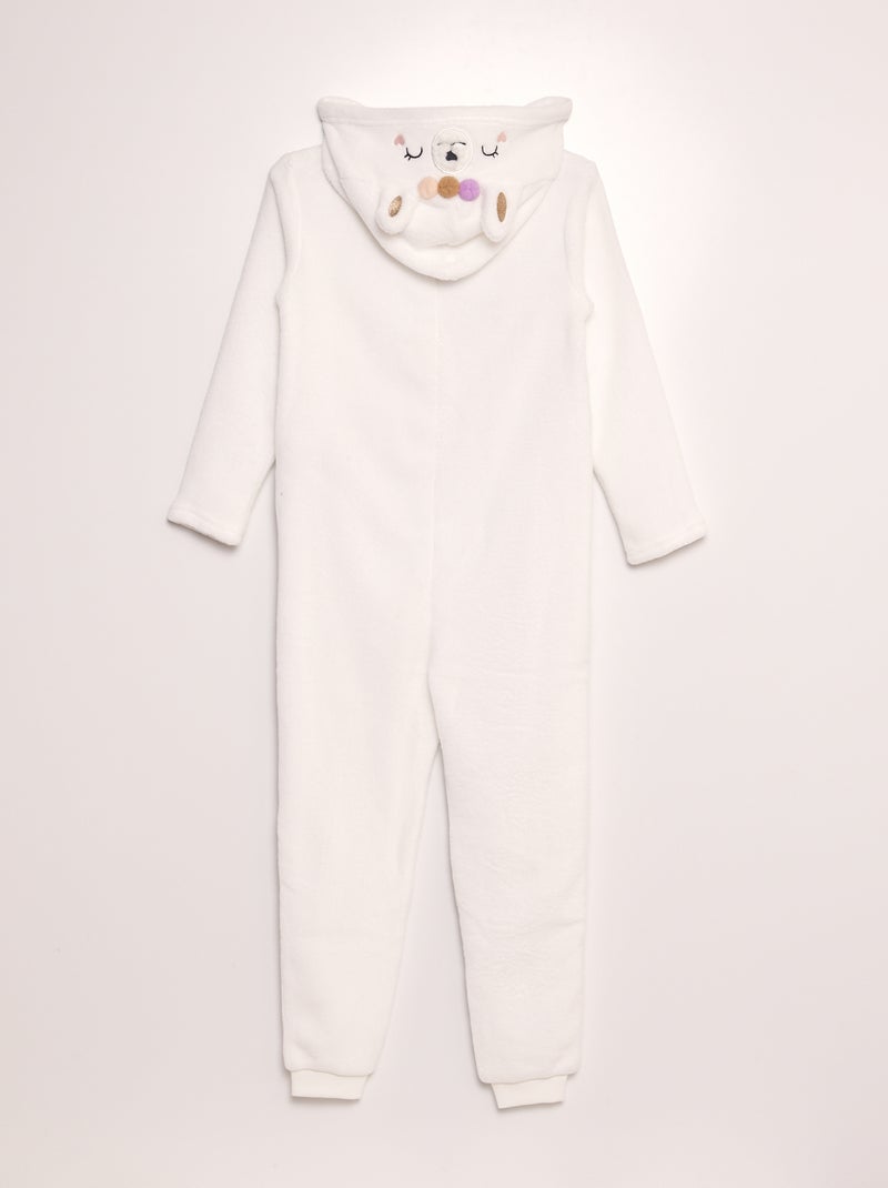 Mono de pijama polar BEIGE - Kiabi