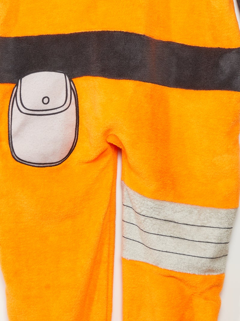 Mono de pijama polar 'Naruto' NARANJA - Kiabi