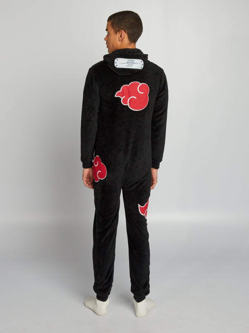 Mono de pijama polar 'Naruto' negro/rojo - Kiabi