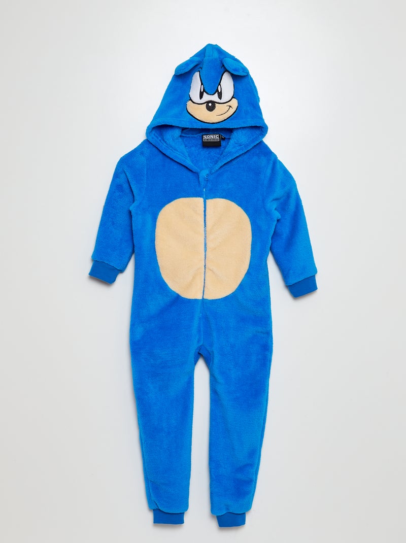 Mono de pijama polar 'Sonic' 'SEGA' AZUL - Kiabi