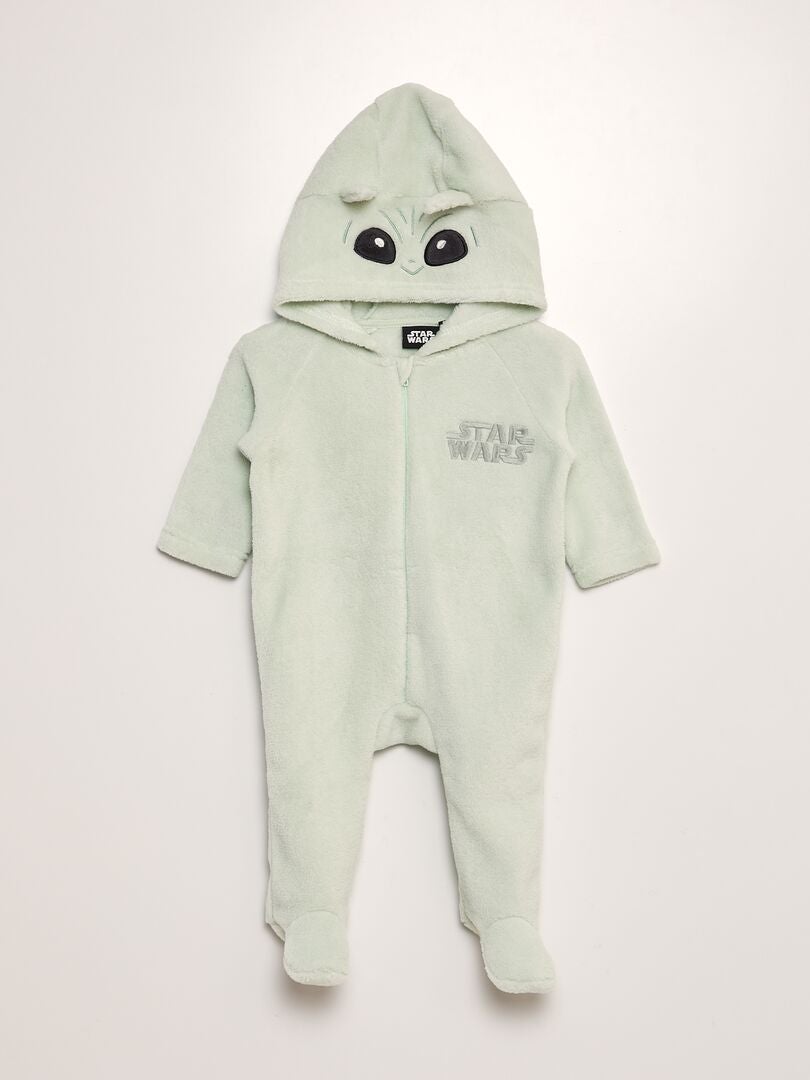 Mono de pijama polar 'Star Wars' 'Grogu' VERDE - Kiabi