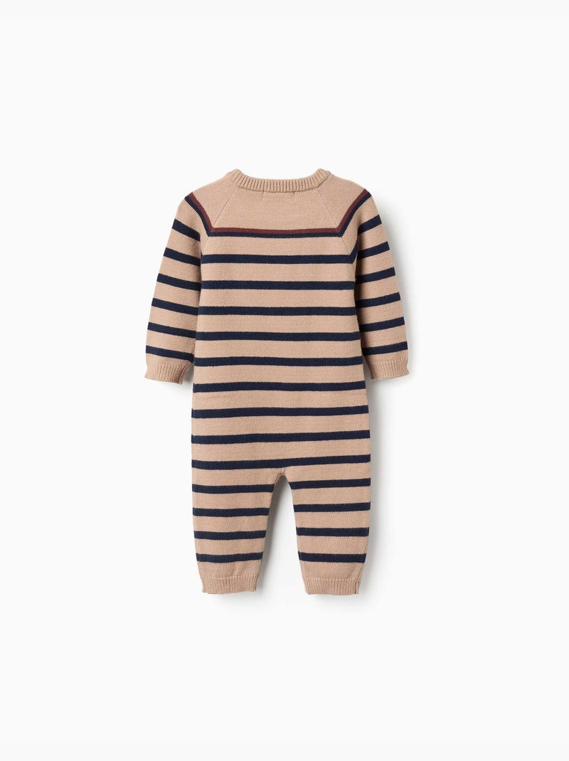 Mono de punto a rayas Beige claro - Kiabi