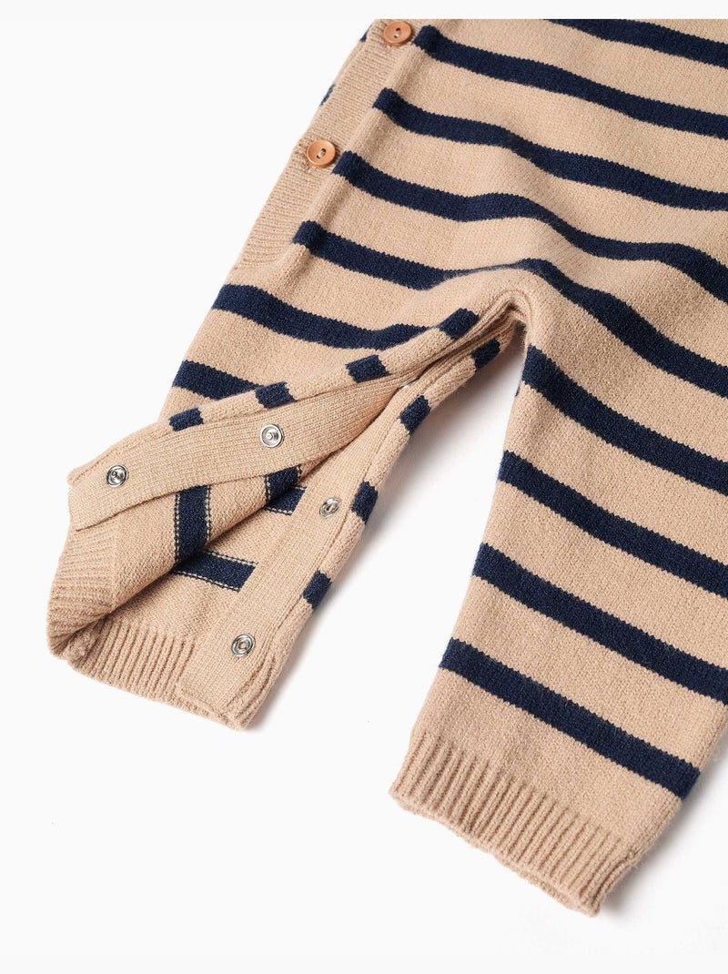 Mono de punto a rayas Beige claro - Kiabi