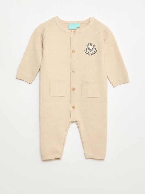 Mono de punto de tricot 'Los Aristogatos' 'Disney' - Kiabi